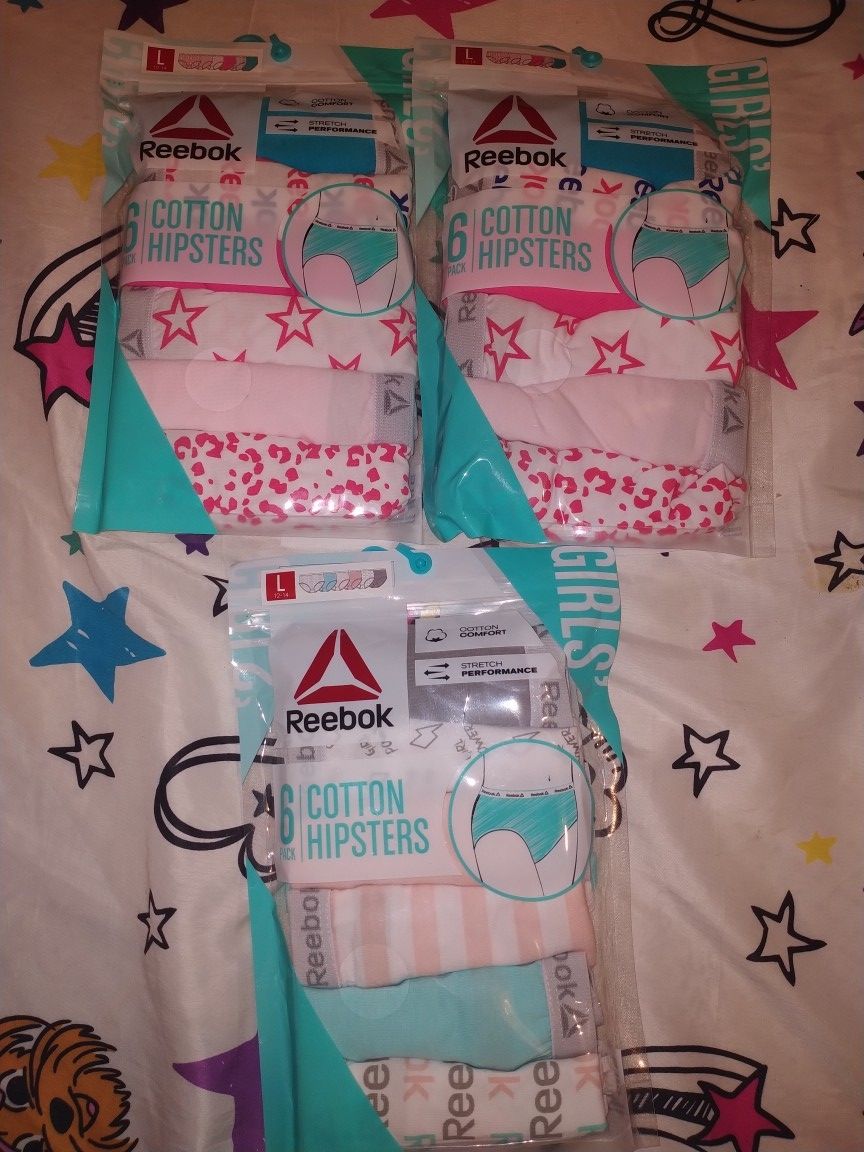 Girls Undies Large 12/14