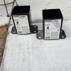 4x4 Fence Post Base.  