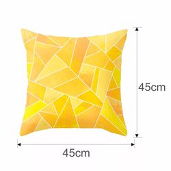 Geometric Amarillo Pillow Decor Thumbnail