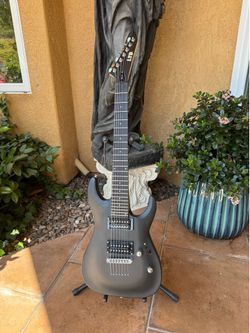 ESP LTD MH-17, 7-String Guitar + Stand