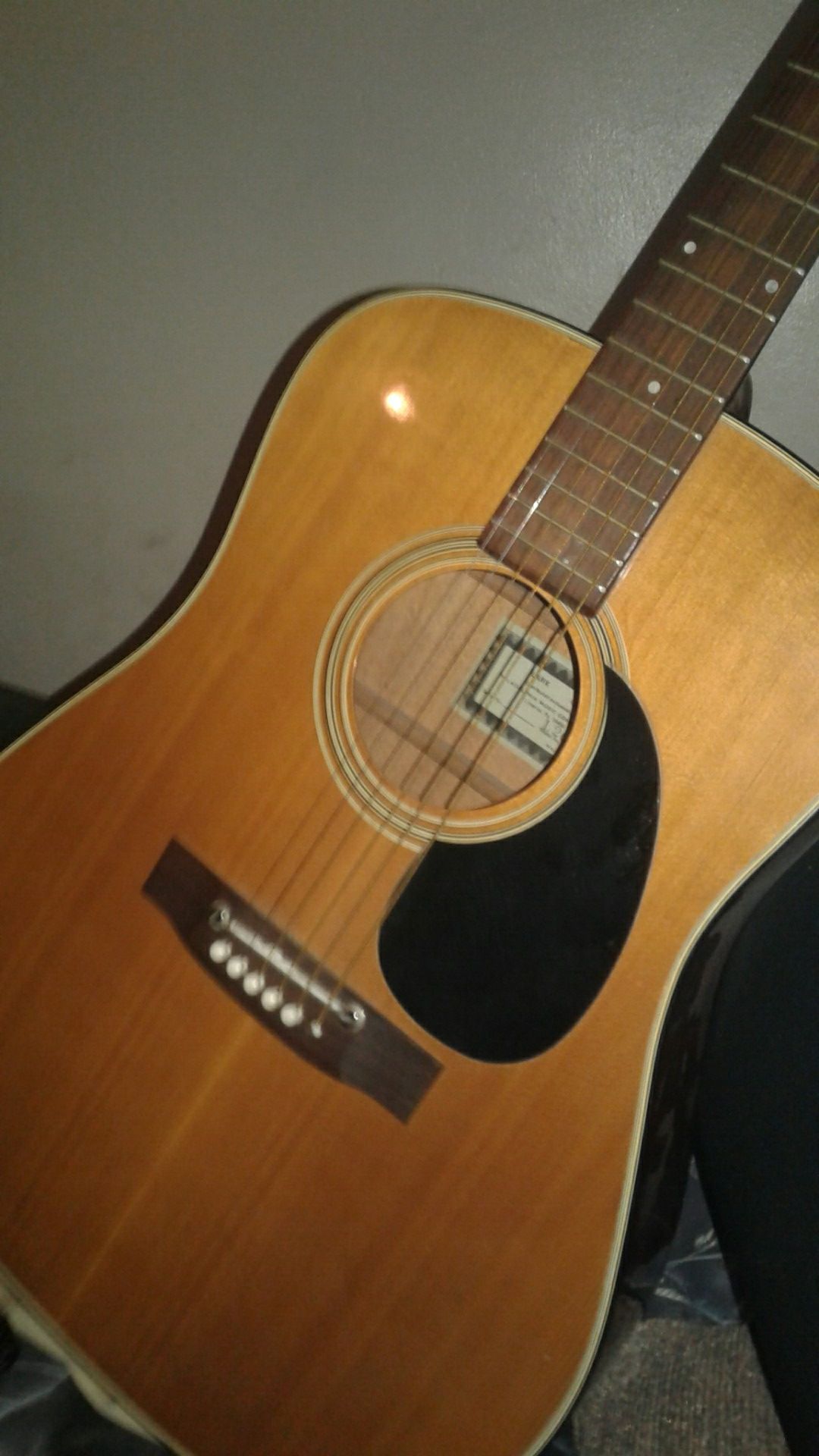 Lark guitars distributed exclusively by Philadelphia music company inc limerick19468 model#L206dlx