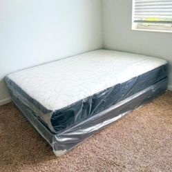 Queen Size Mattress regular With Box Spring Set Colchones Nuevos Queen Size Bed 