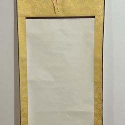 2 Chinese Calligraphy Blank Scrolls