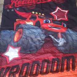 Blaze the monster machine bedding set toddler sheets comforter pillowcase Monster truck