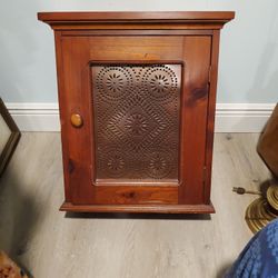 Country Primitive Oak Bathroom Medicine Cabinet – SO Nice!