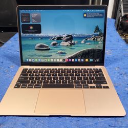 MACBOOK AIR CHIP M1 8GB RAM 250SSD  ROSE GOLD FRES OS TAHOE  GREAT WORKING CONDITION WITH CHARGER 💯🖥🔥🖥💯🔥