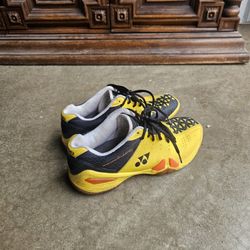 Yonex Power Cushion O Limited Badminton Shoes Yellow Black Men's 8.5 EU 41 Court