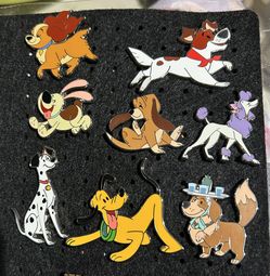 Disney Parks Exclusive Disney Dogs Mystery Box 9 Pin Set 2025 Complete