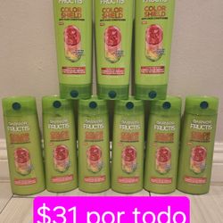 Shampoos Garnier Fructis 