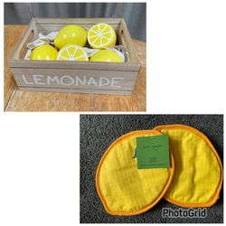 Lemon Themed Kitchen Decor