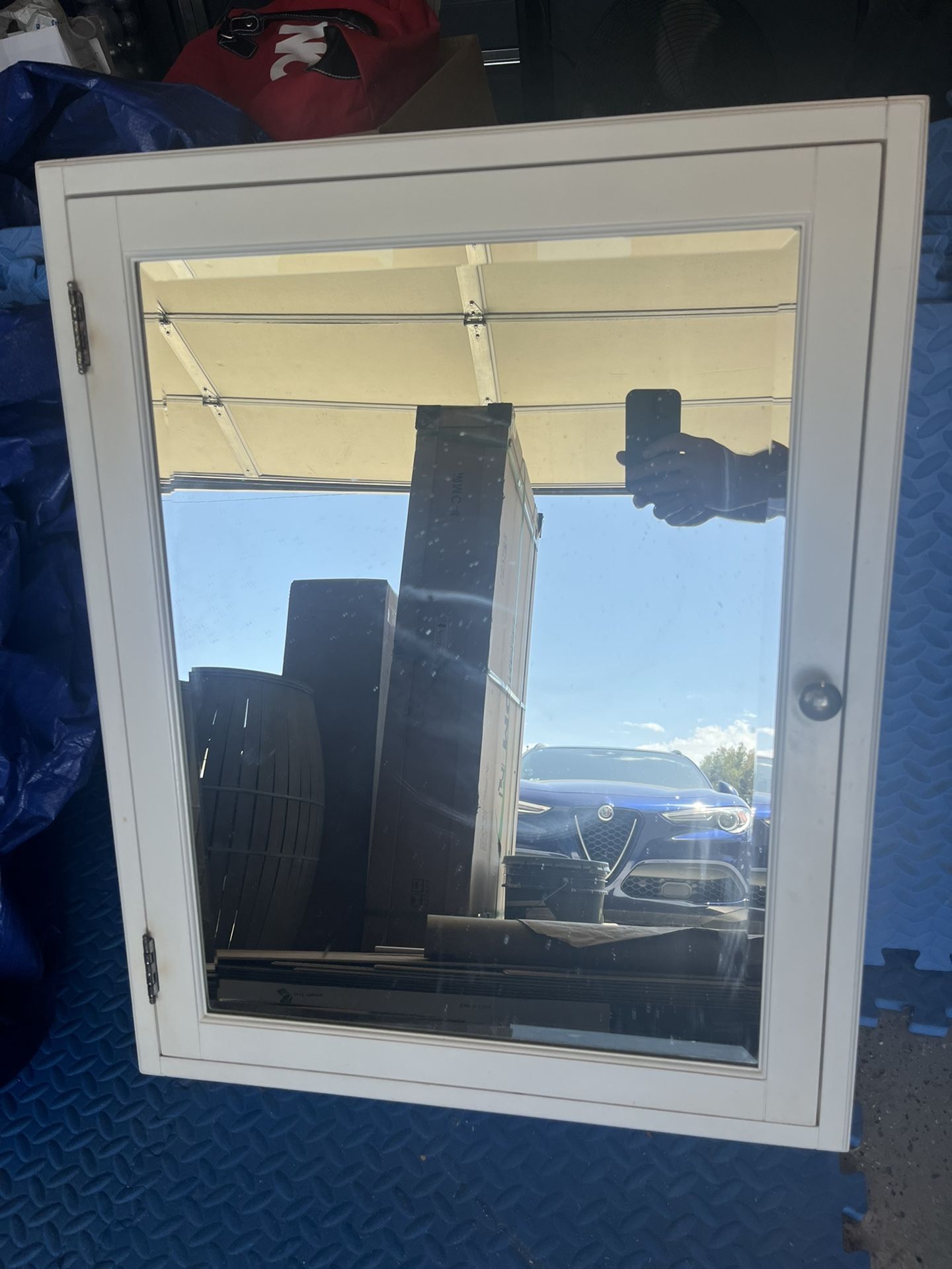 Used Pottery Barn Medicine Cabinet Vanity Mirror