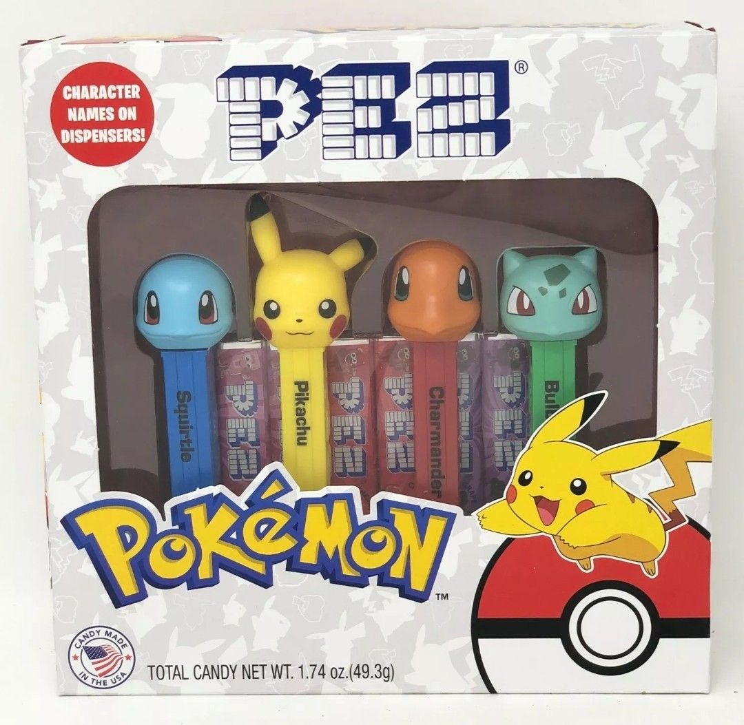 Pokemon Pez collection set 4pc