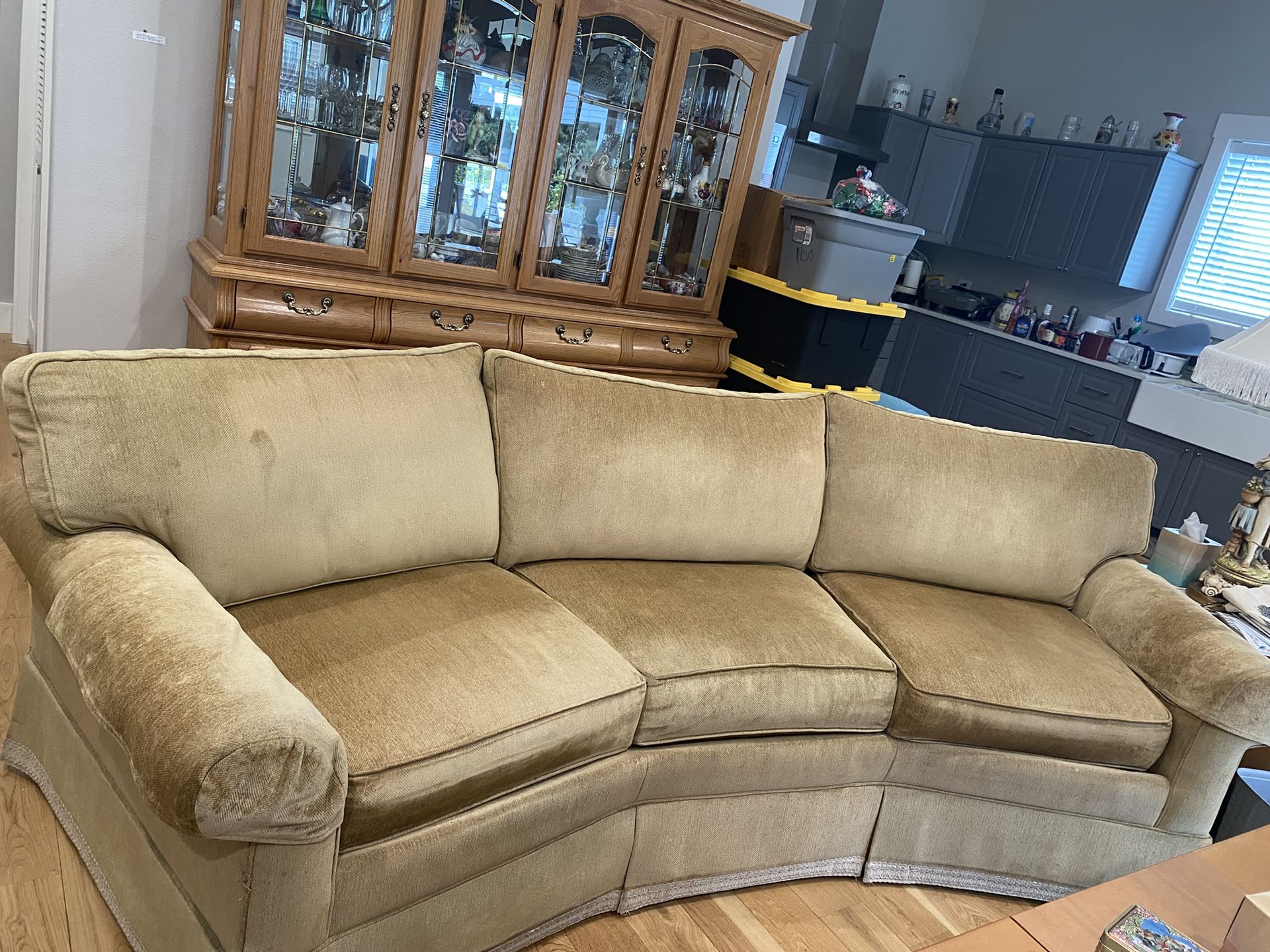 Ethan Allen Conversation Couch