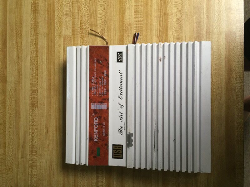 2 channel kenford amp made by renegade