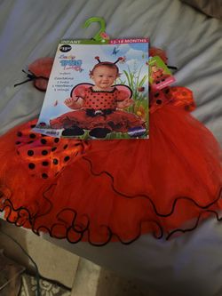 Ladybug costume 12/18 months