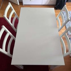 IKEA Laneberg Table & 4 Chairs