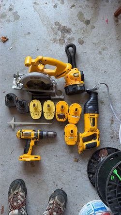 DeWalt nicad tools and batteries
