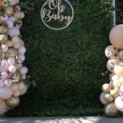 Greenery Back Drop For your Occasion  Partys Fiestas  Weddings Photo Booth