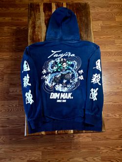 Steve Aoki's DIM MAK/Demon Slayer Collab "Tanjiro" Men's Pullover Hoodie