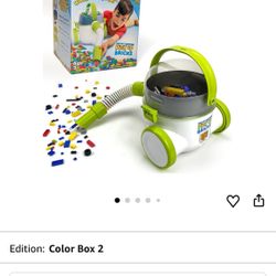 Pick Up Bricks Toy Cleanup Vacuum for Kids, Works w/Lego Bricks, LOL Doll Acc. & More, Boys and Girls Ages 4-9