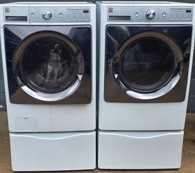 Kenmore Washer & Dryer for Sale 
*Works Great*
Comes w/ Warranty 
Delivery Available 

Our store is located at:
1260 Highway 85 N
Fayetteville,  GA
Mo