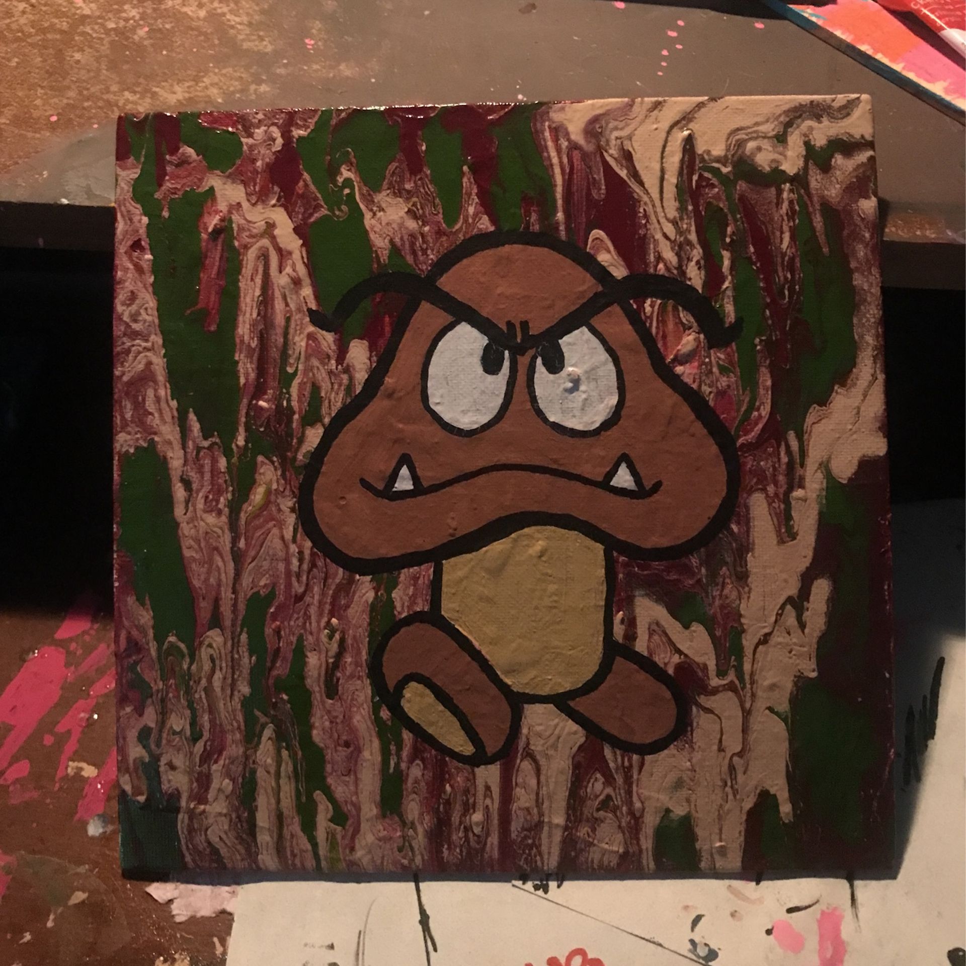 Goomba Art Piece