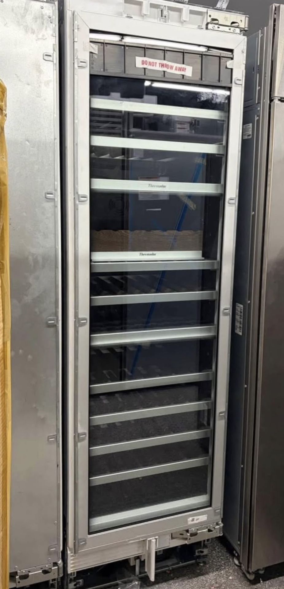 Thermador Built In Panel Ready 24” Wine Cooler Column Freedom Collection
