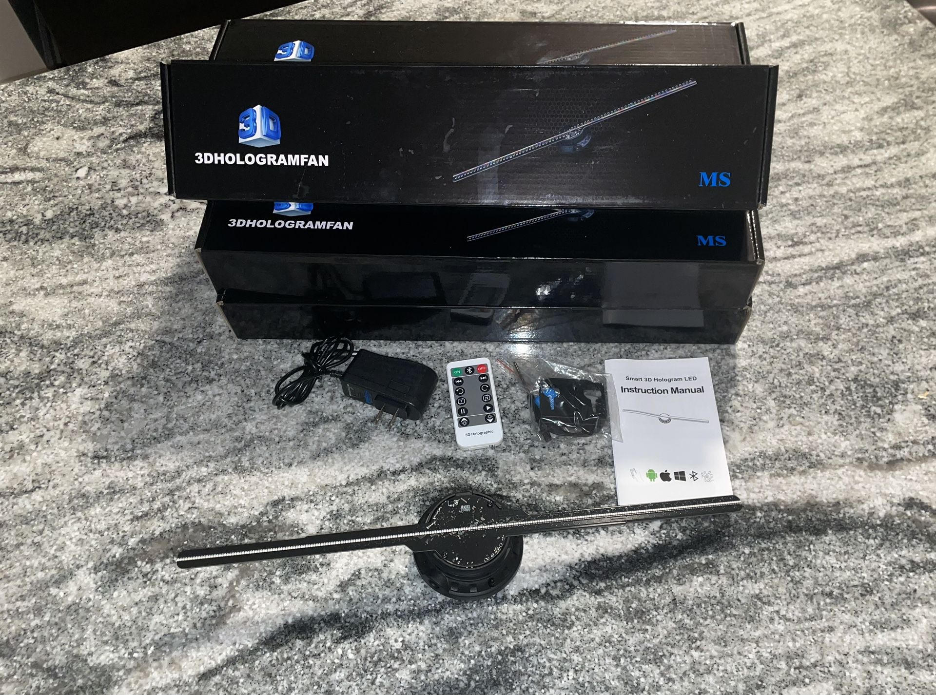 3d Hologram Fan