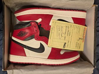 Jordan 1 Retro lost and found size 10