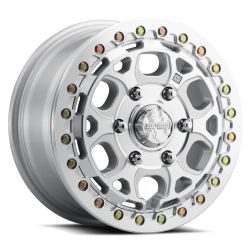 Method Race MR416 UTV Beadlock 15x7 6x139.7 74mm Machined Clear Coat 4pc Wheels