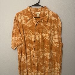 Panama Jack Mans Short Sleeve Button Up XL
