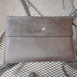 Mont Blance Dark Brown Bag