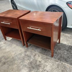 Heavy-Duty King Nightstands 🖤 Solid & Stylish!