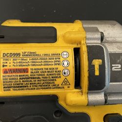 Dewalt 1/2 Inch Hammer Drill/driver