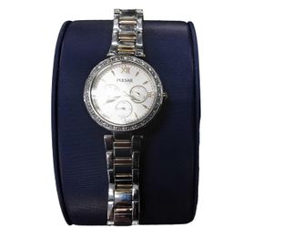 Pulsar 351077 Silver Regular Watch