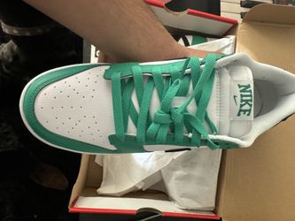 Green Nike Dunk Low Retro
