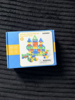KIZONLY Magnetic Building Tiles Toy Set - New Sealed - Ages 3+