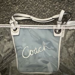 Clear Coach Bag