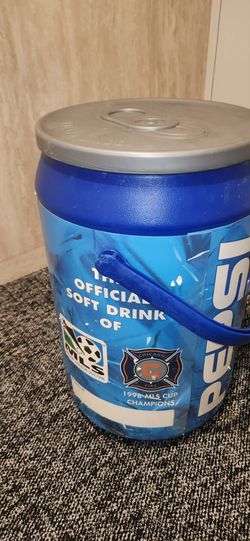 vintage 20-inch Kooler Kraft Pepsi Can Cooler