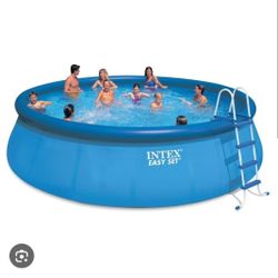 INTEX 18x48 Easy Set Pool. *NEW