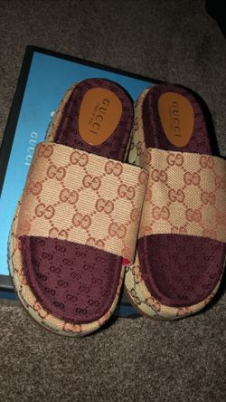 Gucci Platform Slides