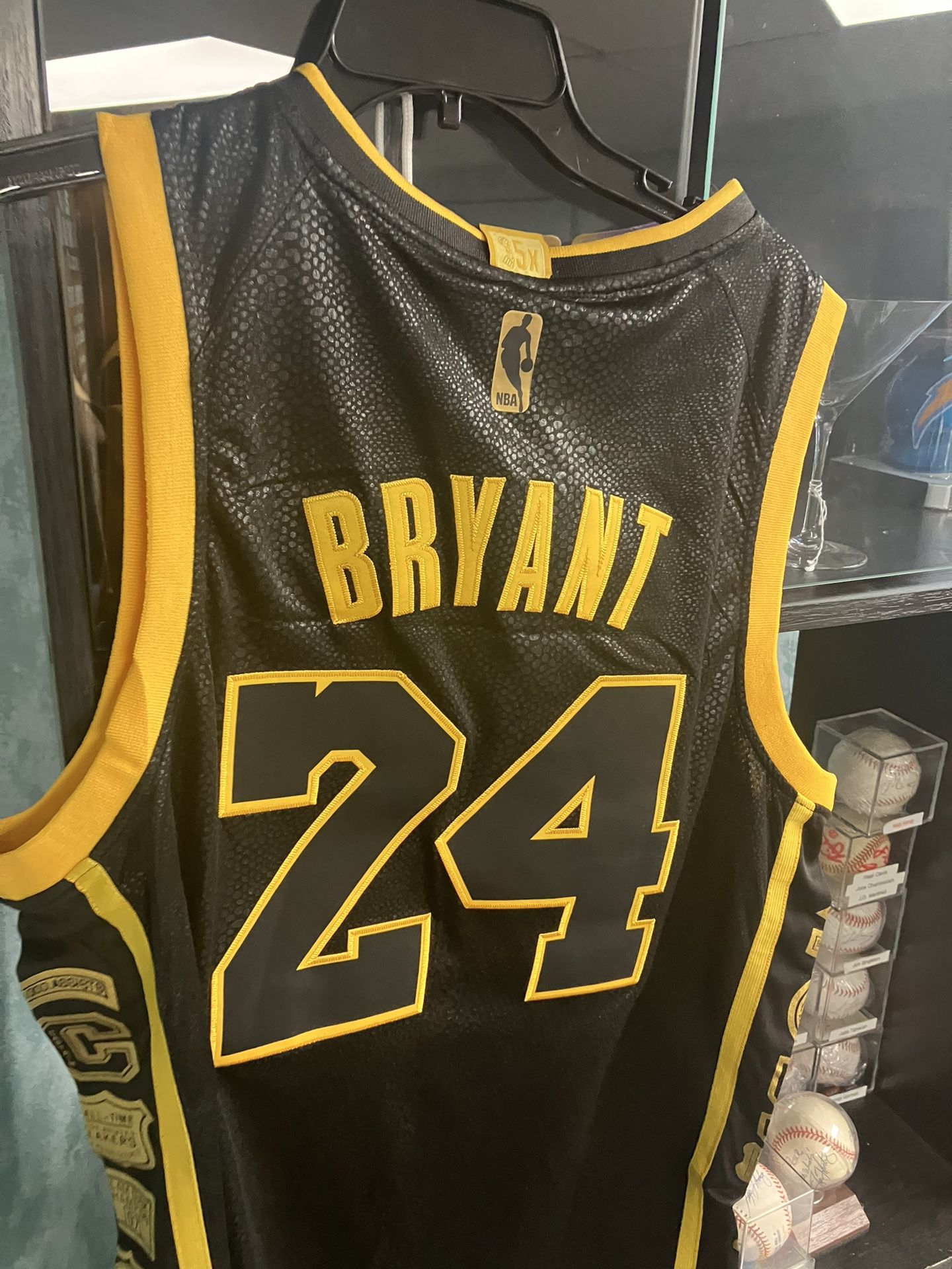  Kobe Bryant LA Lakers Nike Nba Golden Edition Basketball Jersey Size Xl