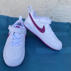 Nike Court Borough Girls Shoes 10c