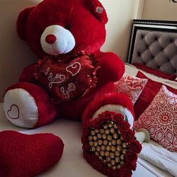 Large red bear
