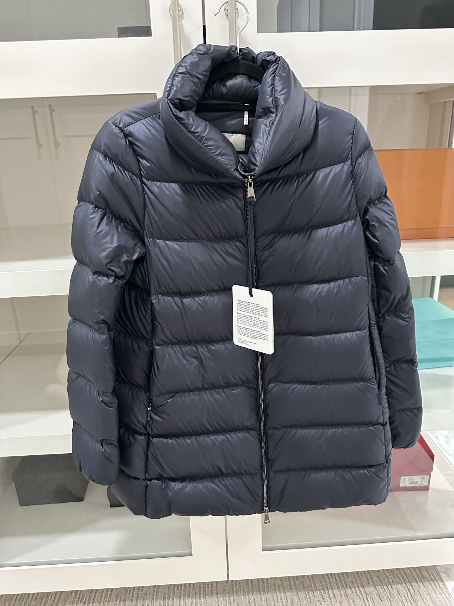 Moncler Dark Blue Jacket Authentic (New)