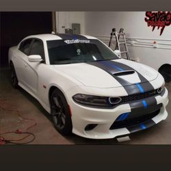 Racing Stripes Vinyl Sticker