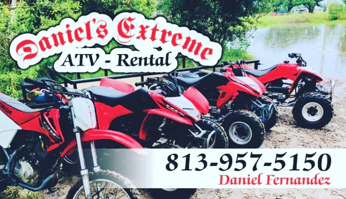 special Croom atv rental.2:00-5:00 $100