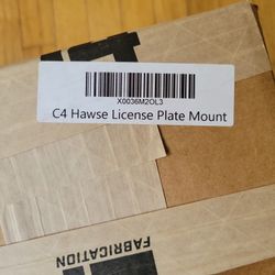 C4 Hawse License Plate 4runner 