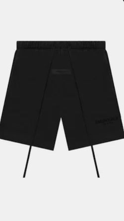 Fear of God Essentials Black Shorts