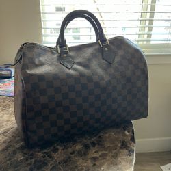 Louis Vuitton Damier Ebene Speedy 35 NM